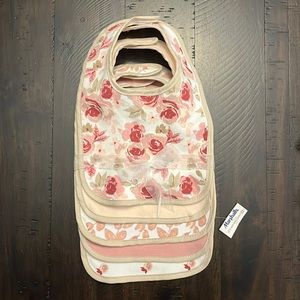 Infant Floral Bib Set (5-Pack)